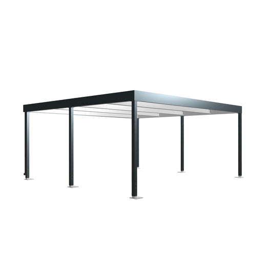 Prístrešok pre 2 autá - 6,2 x 5,6m