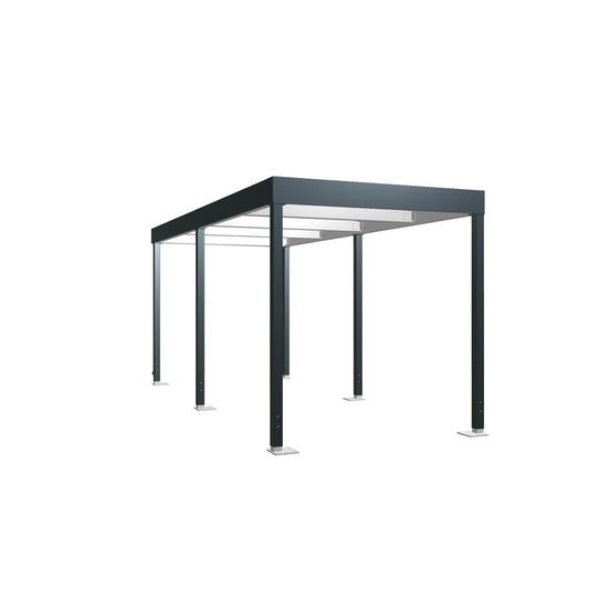 Prístrešok pre 1 auto - 2,5 x 6m