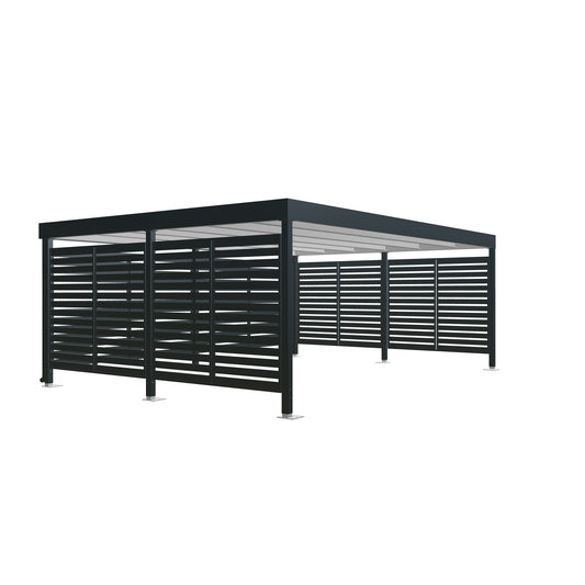 Prístrešok pre 2 autá - 7 x 5,6m