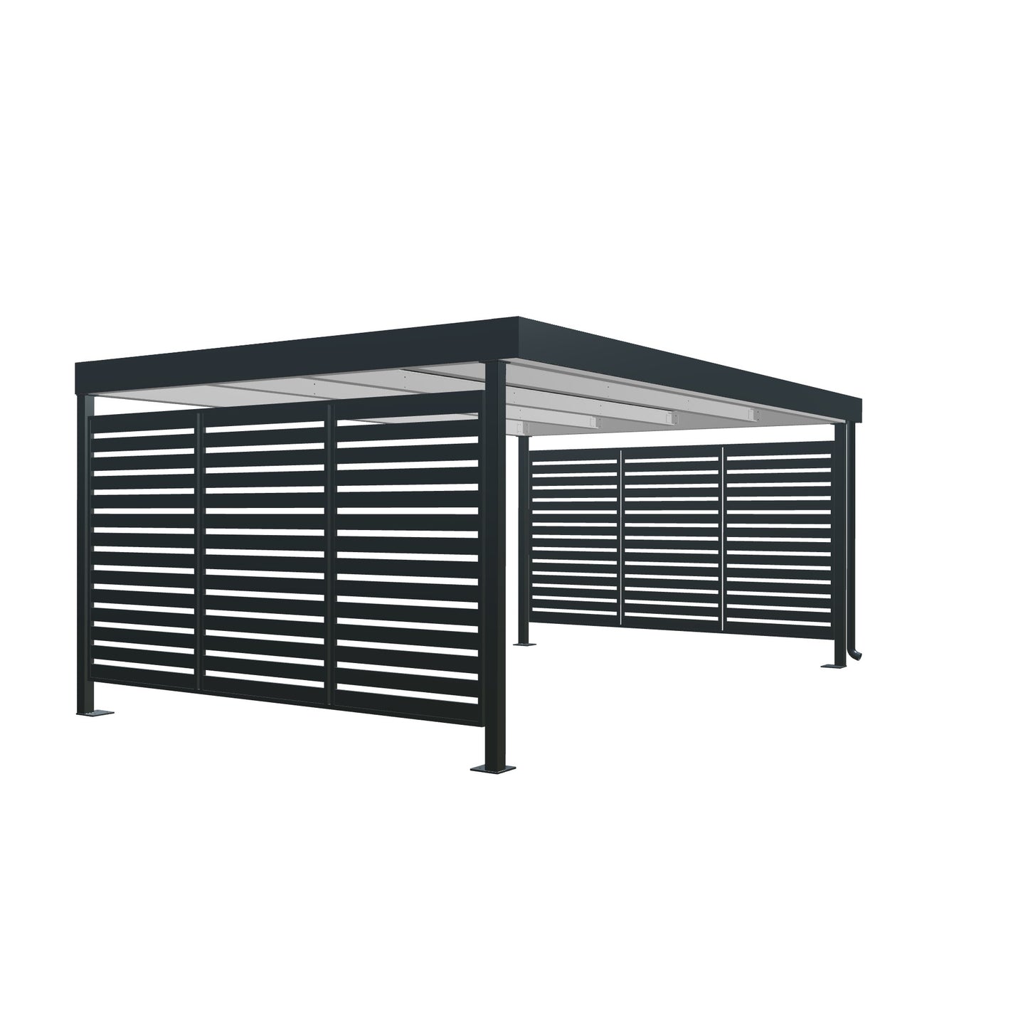 Záhradný prístrešok - 6 x 4m