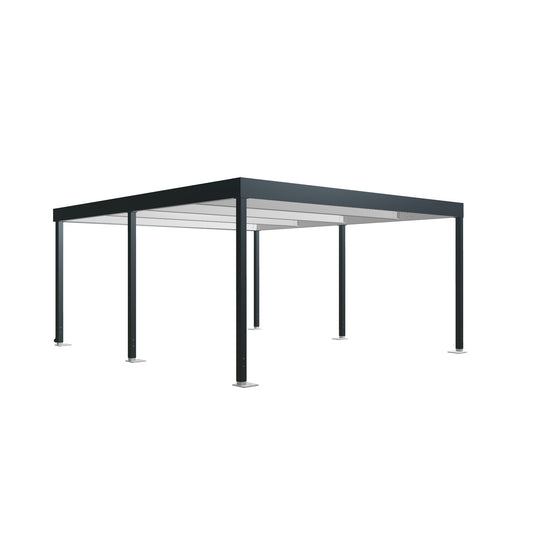 Prístrešok pre 2 autá - 5,2 x 6m - Koverta